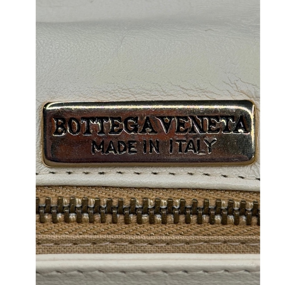 Vintage Bottega Veneta Tan Woven Crossbody Bag - Picture 7 of 11